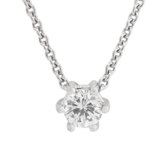 Anhänger mit Brillant, 0,23 ct,