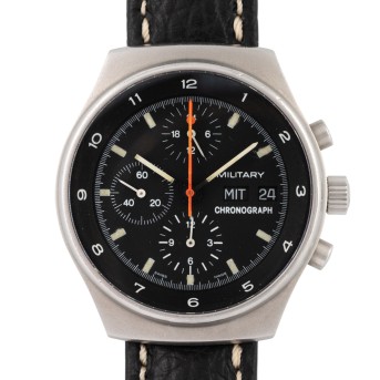 ORFINA for PORSCHE DESIGN Military Chronograph Ref. 7176S, ca. 80er Jahre.