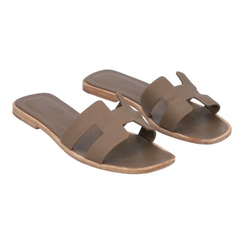 HERMÈS HERMÈS Sandalen 'ORAN', Gr. 36, akt. NP.: 610,-€.