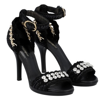 DOLCE & GABBANA DOLCE & GABBANA Sandaletten, Gr. 37.