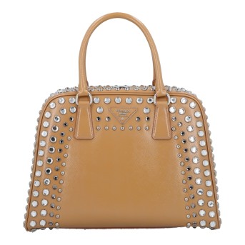 PRADA PRADA Henkeltasche 'LUX PYRAMID'.