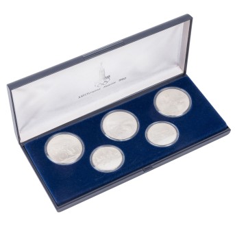 USSR /SILVER - Set Olympic Games Moscow 1980