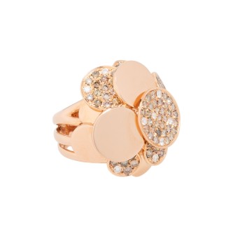 Ring mit Brillanten von zus. ca. 3,44 ct