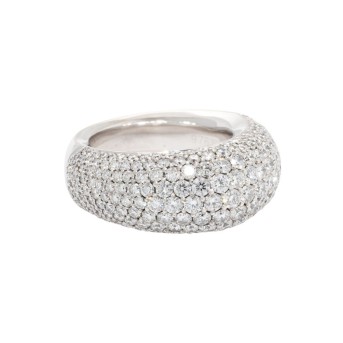 WEMPE Ring mit 239 Brillanten, 