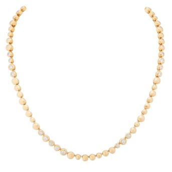 WEMPE BY KIM Blu Collier mit Brillanten