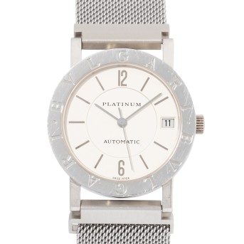 BULGARI Platinum Ref BB33PL Herrenuhr. Ca. Ende 90er Jahre. 
