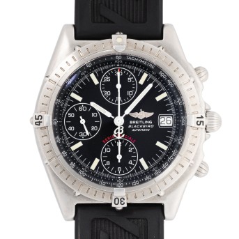 BREITLING Chronomat Blackbird 'Serie Speciale' Ref A13050.1 Herren Chronograph von 1999. Box und Papiere. 
