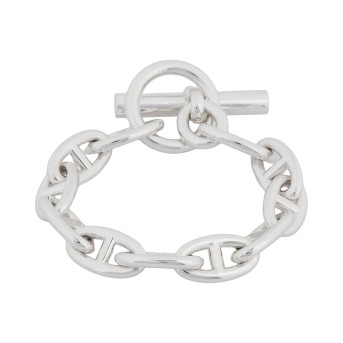 HERMÈS HERMÈS Armkette 'CHAIN D`ANCRE', Länge ca. 17cm.