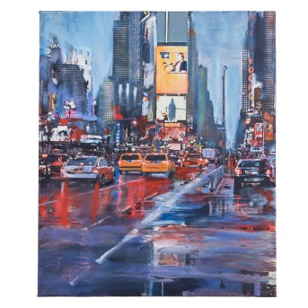 KÜNSTLER/IN 20./21. Jh., 'New York, Straße in Manhattan',