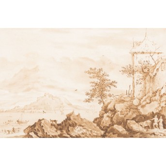 VAN EVERDINGEN, ALLART (1621-1675) 'Rheinansicht'