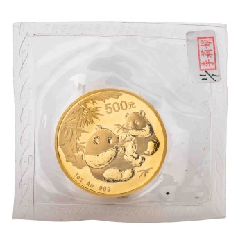 China /GOLD - 500 Yuan Panda, 1 oz 2006