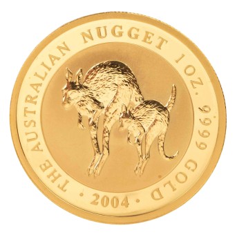 Australien /GOLD - 100 $ Känguru 1 Unze 2004