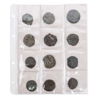Byzantinisches Reich- Zusammenstellung von 12 Bronzen,