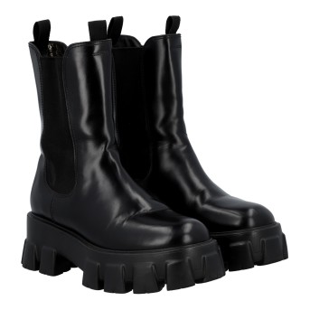 PRADA Stiefel 'MONOLITH', Gr. 39, NP.: 1.200,-€.