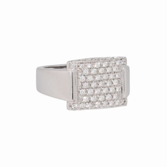 Ring mit 79 Brillanten