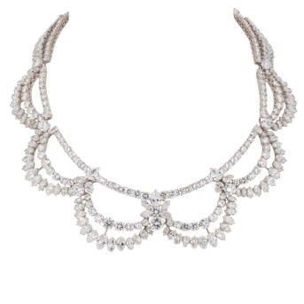 Prächtiges Diamantcollier,
