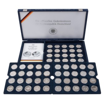 BRD – Set „Die offiziellen Gedenkmünzen der BRD“