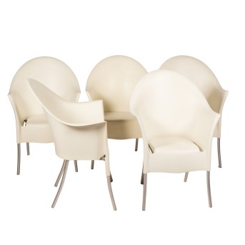 PHILIPPE STARCK, 5 Stühle 'Lord Yo'