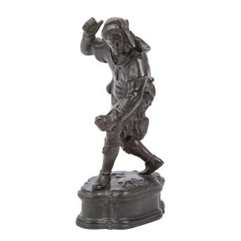 NACH GIAMBOLOGNA (G. da G.: um 1529-1608), "Vogelfänger",