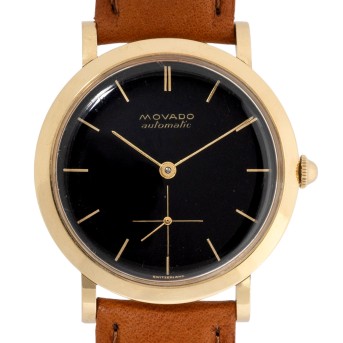 MOVADO Vintage Dresswatch Ref. 8463 in 18K Gold von ca. 1950-1960.