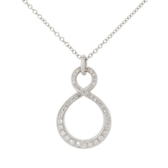 Anhänger mit 40 Brillanten von zus. 0,70 ct,