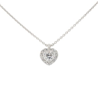 Anhänger mit Diamant im Herzform 0,65 ct, 