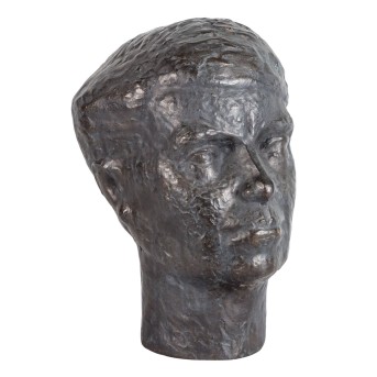 BILDHAUER/IN 20. Jh., 'Frauenkopf',