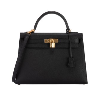 HERMÈS Handtasche 'KELLY BAG SELLIER 32'. 