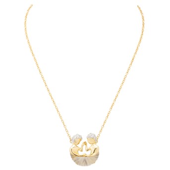 Außergewöhnliche Kette mit Sternzeichenanhänger 'Zwilling',