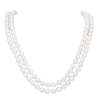 Lange Akoya Perlenkette,