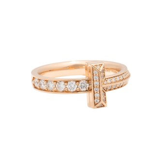 TIFFANY & CO. TIFFANY & CO. Ring 'T one' mit 48 Brillanten,