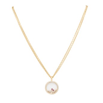 CHOPARD CHOPARD Kette und Anhänger 'Happy Diamonds',