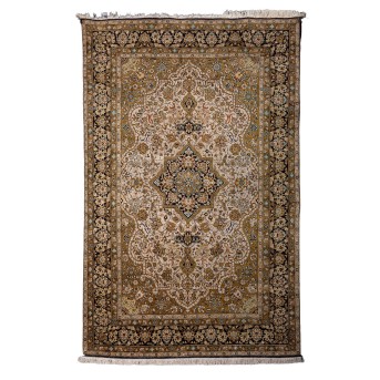 Orientteppich aus Seide. GHOM/PERSIEN, 20. Jh., ca. 200x135 cm.