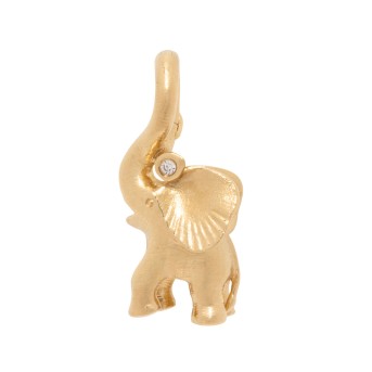 OLE LYNGGAARD Anhänger/Einhänger 'Elephant medium',