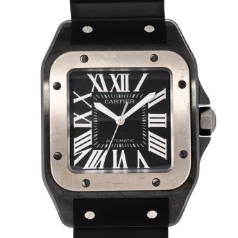 CARTIER Santos 100 XL Ref 2656 Herrenuhr aus den 2010er Jahren. 