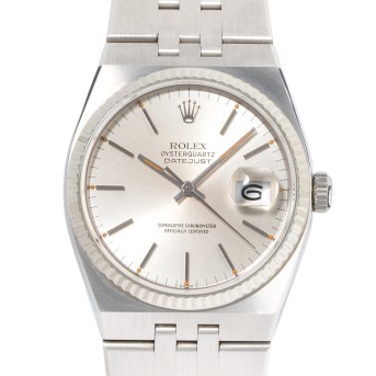 ROLEX Datejust Oysterquartz Ref. 17014 mit Papieren von ca. 1983. 