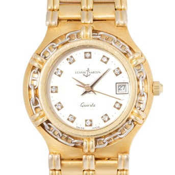 ULYSSE NARDIN 'Diamond Dial' Ref 42.21 Damenuhr. 