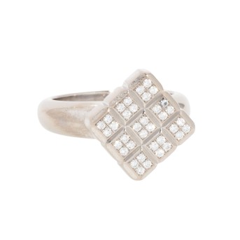 CHOPARD Ring "Ice Cube" mit 36 Brillanten
