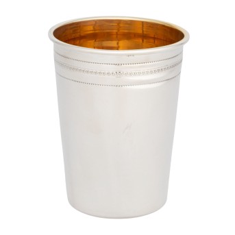 Becher mit feinem Dekor, 925 Silber,