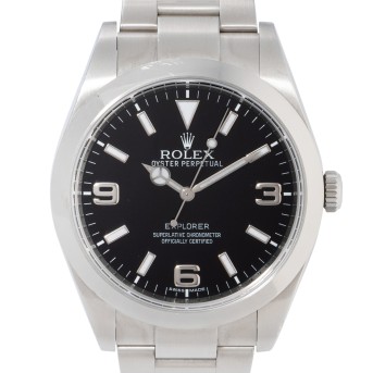 ROLEX Explorer Ref 214270 Herrenuhr von ca. 2010. Box und Papiere. 