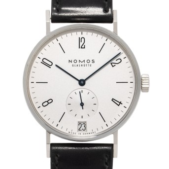 NOMOS Glashütte Tangomat Ref 602 Herrenuhr von 2016. Box und Papiere. 