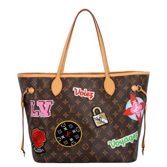 LOUIS VUITTON LOUIS VUITTON Shopper 'NEVERFULL MM - PACTHES M43988', Koll.: 2018.