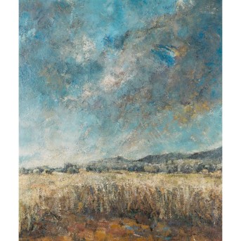 FRANK, EBERHARD (1921-2004) 'Abziehendes Gewitter am Stromberg'
