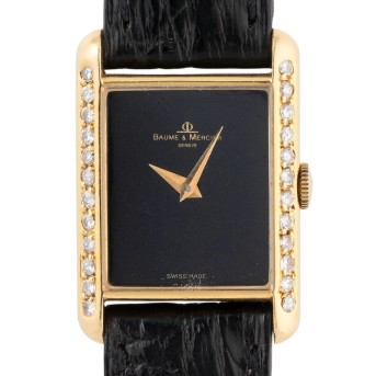 BAUME & MERCIER Tank Ref 38307 Damenuhr. Ca. 1970er Jahre. 