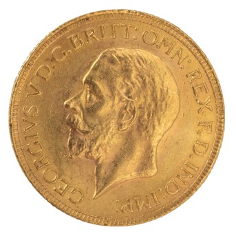 Südafrika/GOLD – 1 Sovereign 1931, George V,