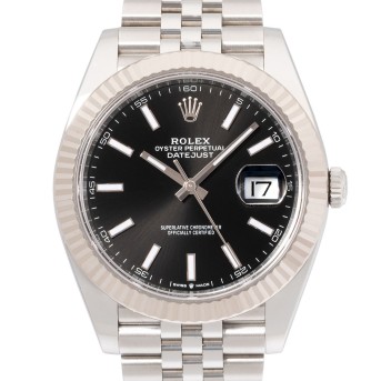 ROLEX Datejust 41 Ref 126334 Herrenuhr von 2023. Box und Papiere. 