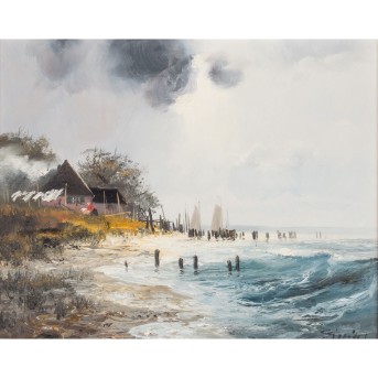 GEIDEL, GERHARD (1925-2011), "Haus am Meer",