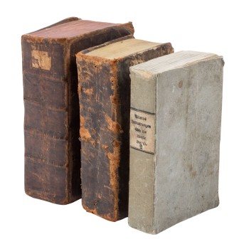 3-tlg. Konvolut religiöser Schriften, Ende 18. Jhd.- Anfang 19. Jhd.,