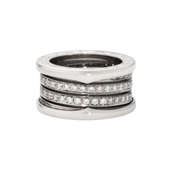 BULGARI BULGARI 'B.zero1' 3-Band Ring mit Brillanten