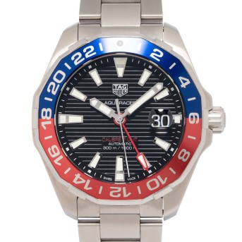 TAG HEUER Aquaracer 300M GMT Ref WAY201F Herrenuhr von 2020. Box und Papiere. 